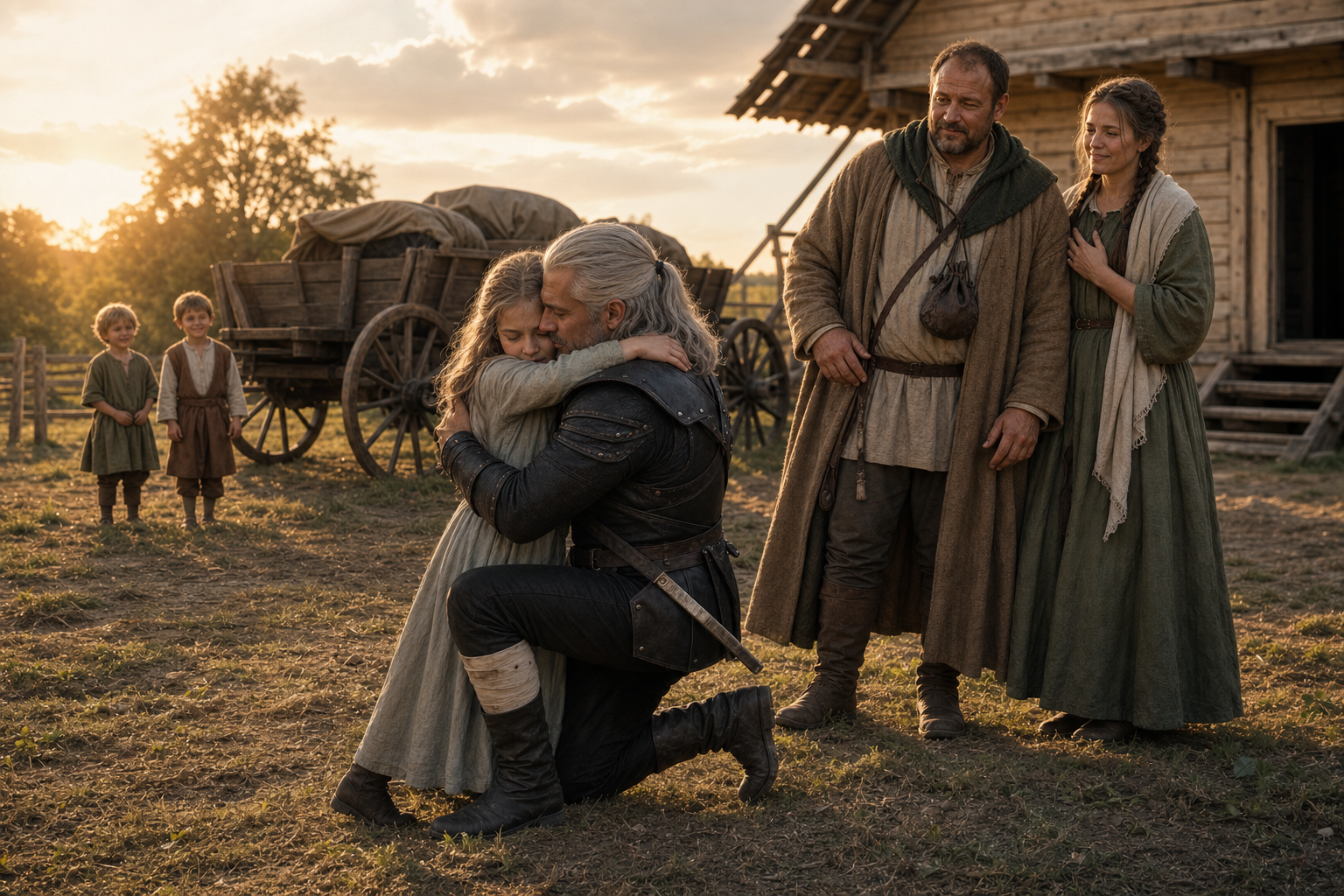Geralt odnajduje Ciri