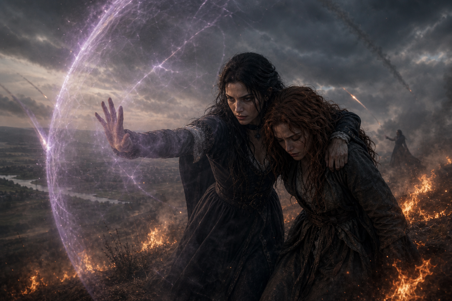 Ranna Triss wspomina chaos magicznej bitwy pod Sodden.